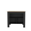 Kitchen Island Ada with Ample Shelving