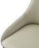 Dining Chair Modern PU Leather Dining Room Chair with Sturdy Metal Legs