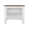 Kitchen Island Ada, Kitchen, Mahogany / White