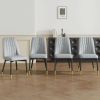Elegant Dining Chairs Set of Four - piece Dining Chairs, Ideal for Multiple Scenarios.Suitable for various places such as dining rooms, kitchens