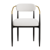 dining chairs set of 2 white , medieval modern dining chairs, teddy velvet chairs with metal legs, kitchen